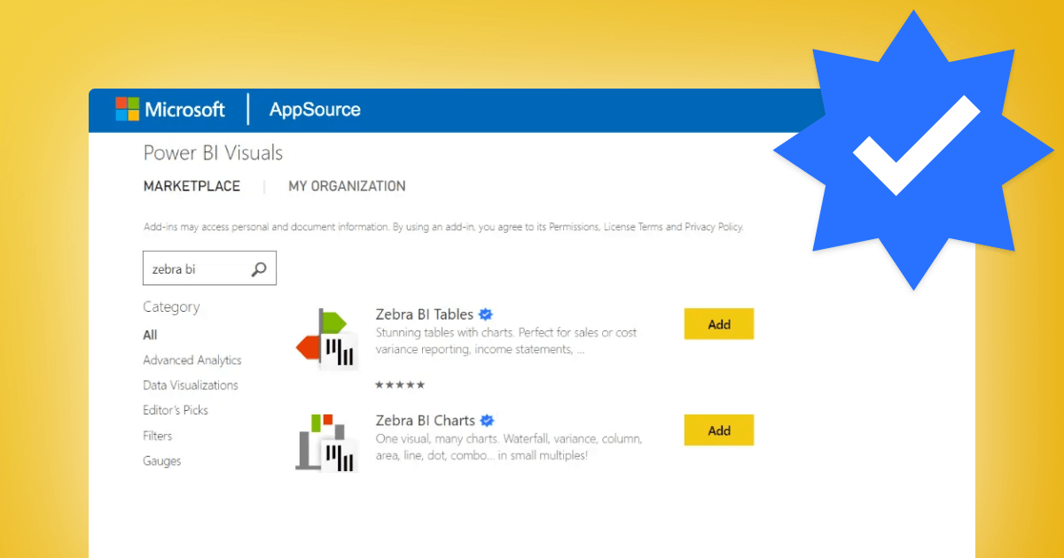 Microsoft Approved: Zebra BI visuals for Power BI are now certified!