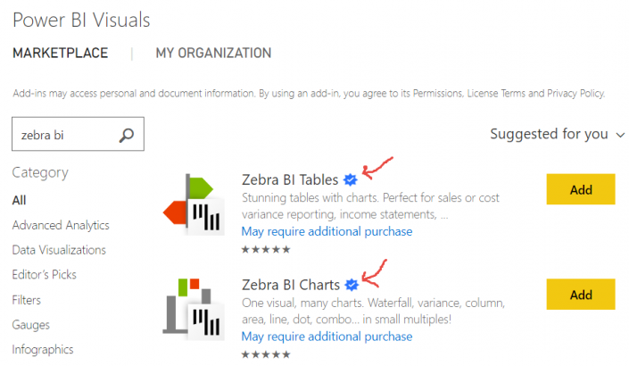Microsoft Approved: Zebra BI visuals for Power BI are now certified!