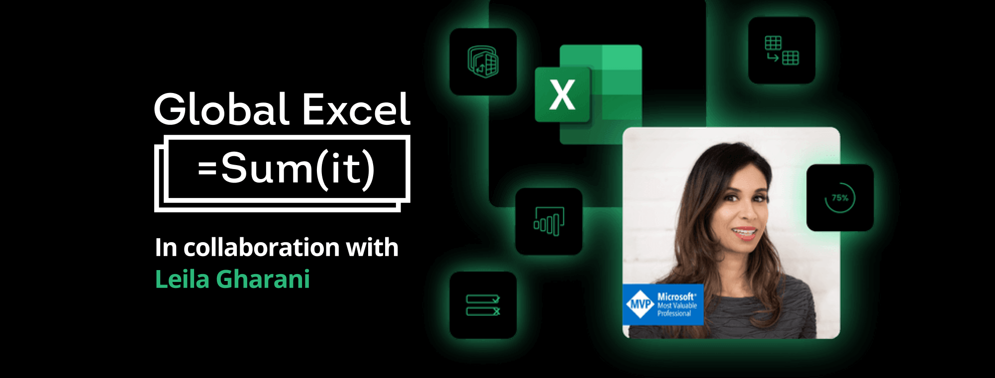 Zebra BI will be joining the Global Excel Summit, together with Leila Gharani