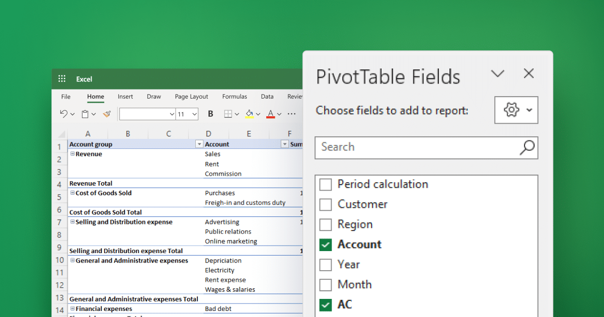Using Pivot Tables In Excel
