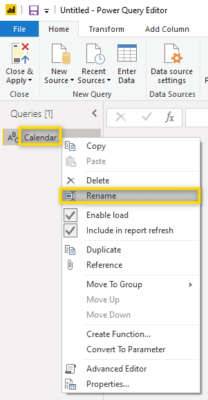 Name your query