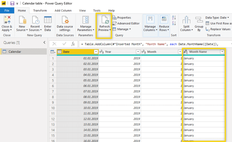 Calendar Table in Power BI: Two (EASY!) Ways