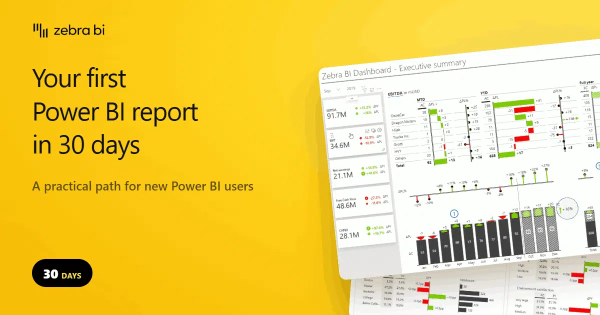 build your first power bi report in 30 days